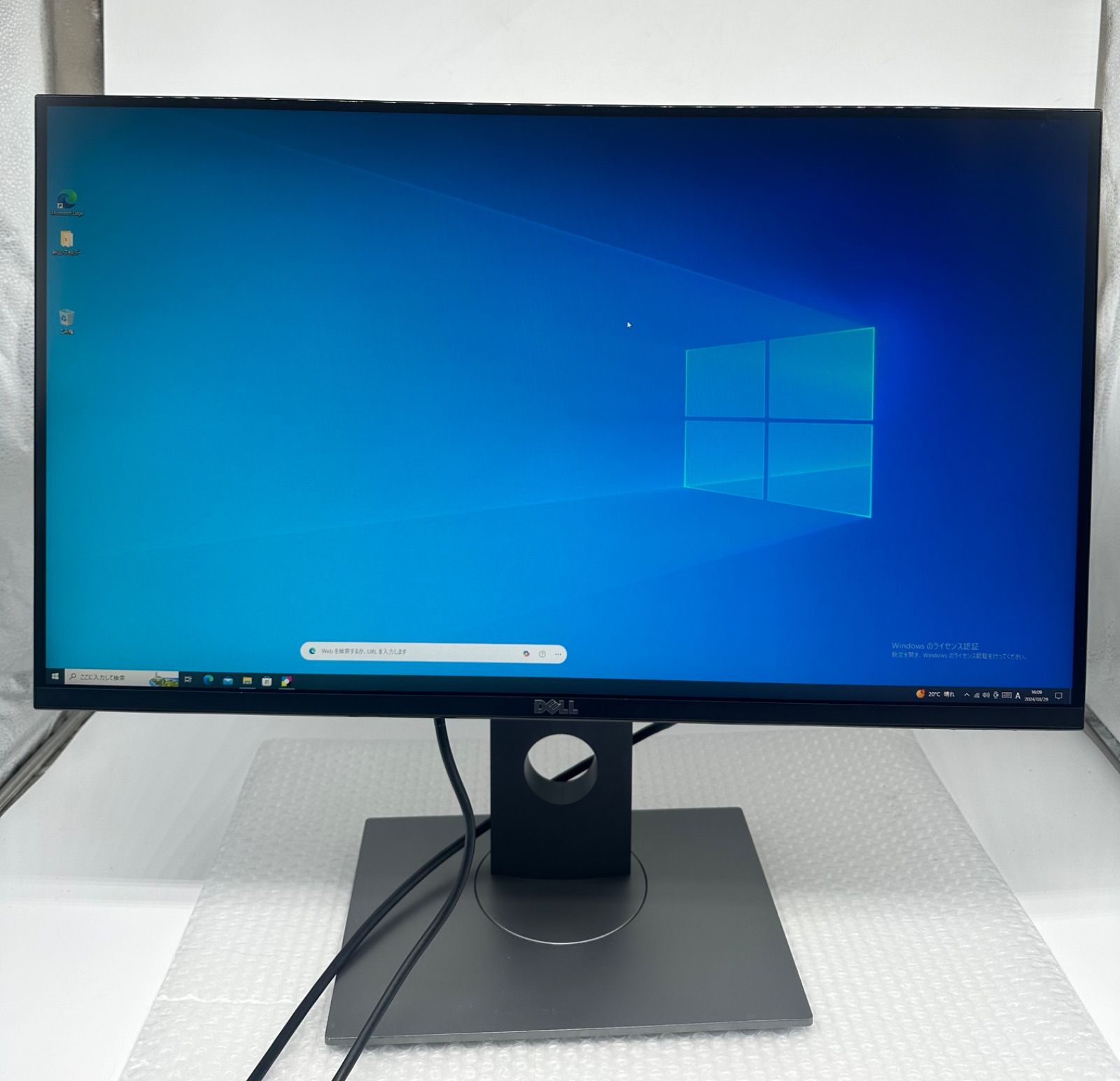 Dell ゲーミングモニター 27インチ  S2716DG(フレームレス/1ms/144Hz/G-SYNC/WQHD/TN非光沢/フリッカーフリー/DP,HDMI/高さ調整/回転) 中古-329