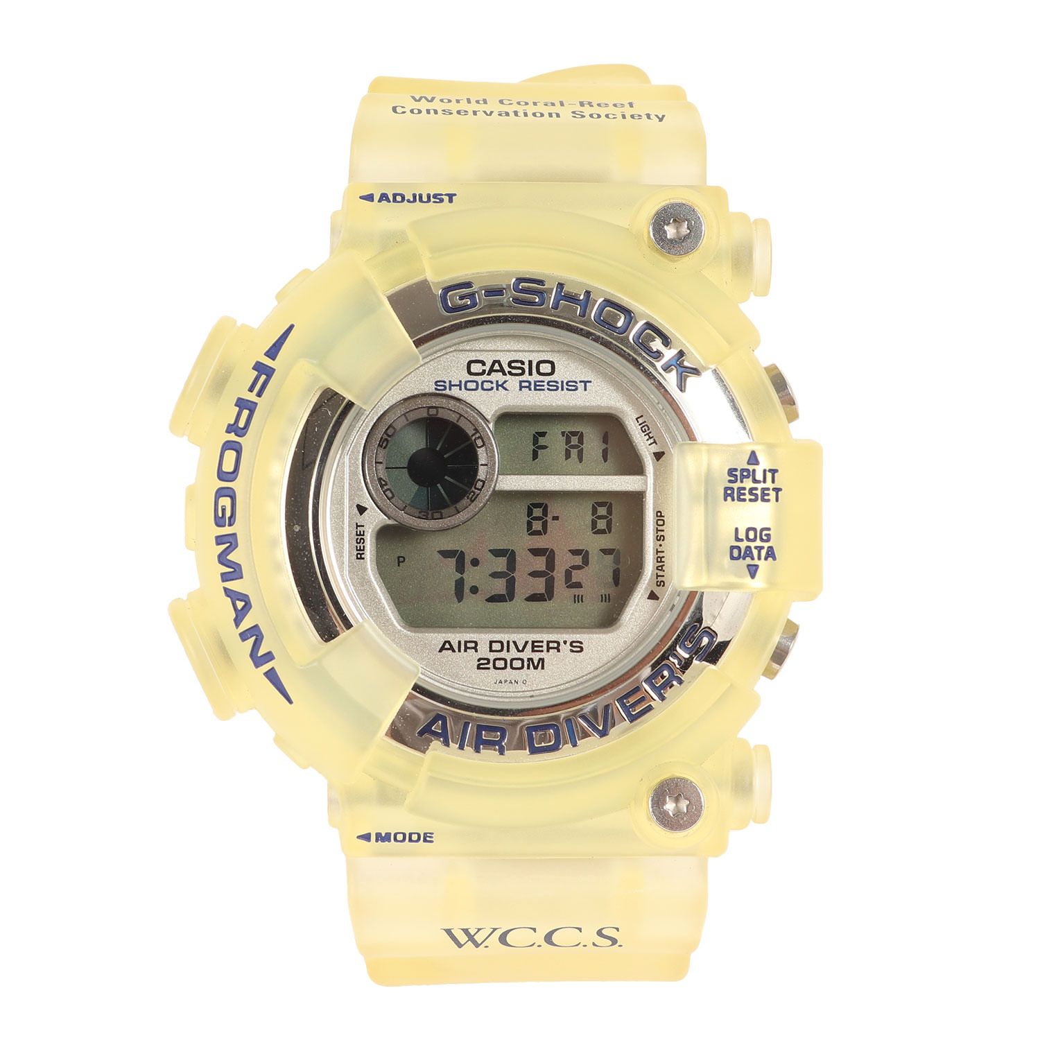 G-SHOCK ジーショック 90s DW-8250WC-7BT FROGMAN W.C.C.S 世界
