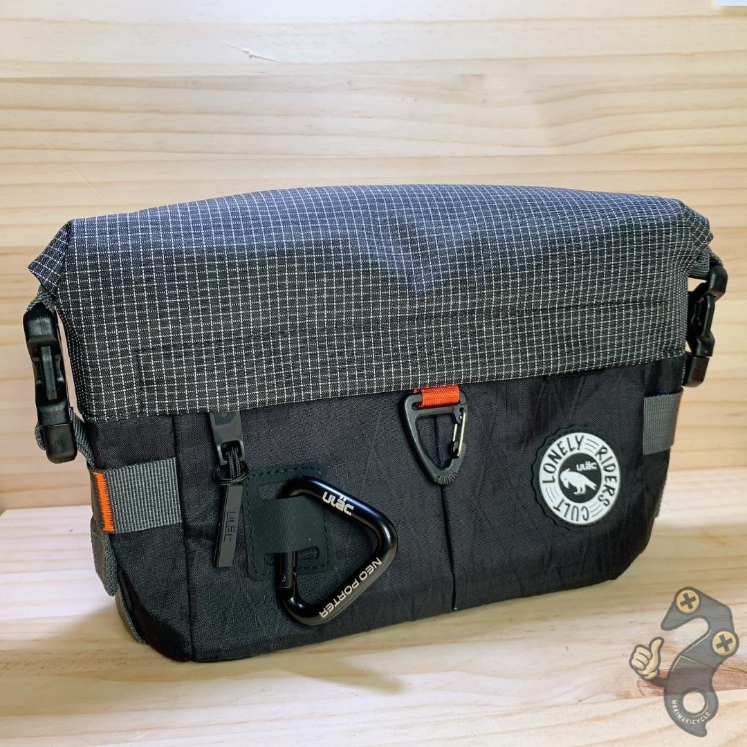 ULAC AB3 ハンドルバーバッグ 防水 ロード MTB グラベル ブラック