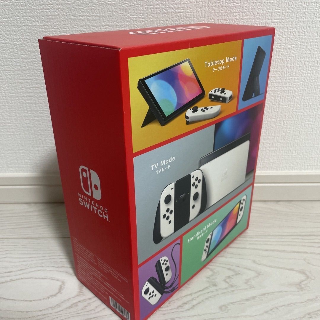 Nintendo switch 有機EL ホワイト アルセウス 早期購入特典付き - メルカリ