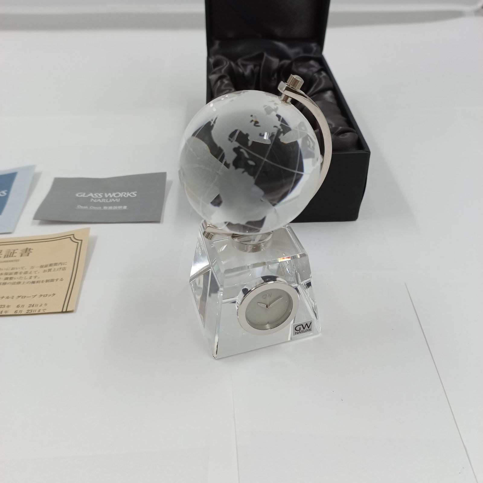 GLASS WORKS NARUMI 世界時計 置時計 【公式通販】