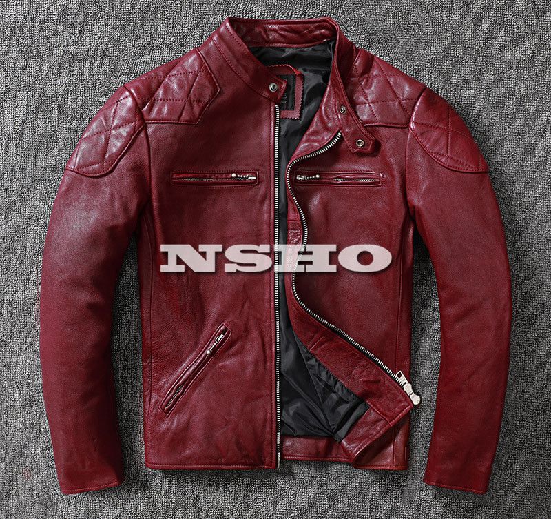 上質 メンズ レザー ジャケット カウハイド 牛革 アウトロースタイル