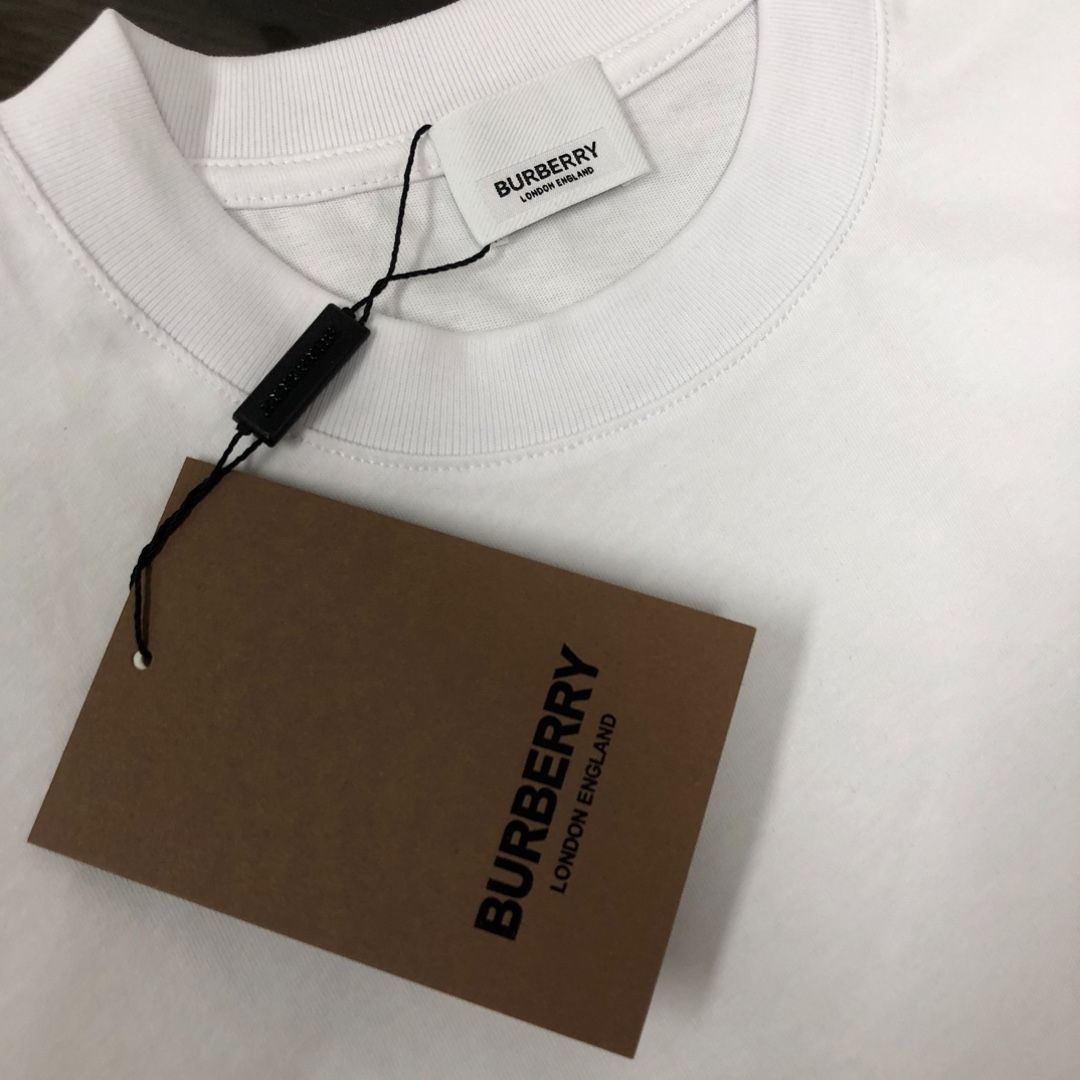 今日特価】Burberry 25SS Summer Dual-Cotton Tee - メルカリ
