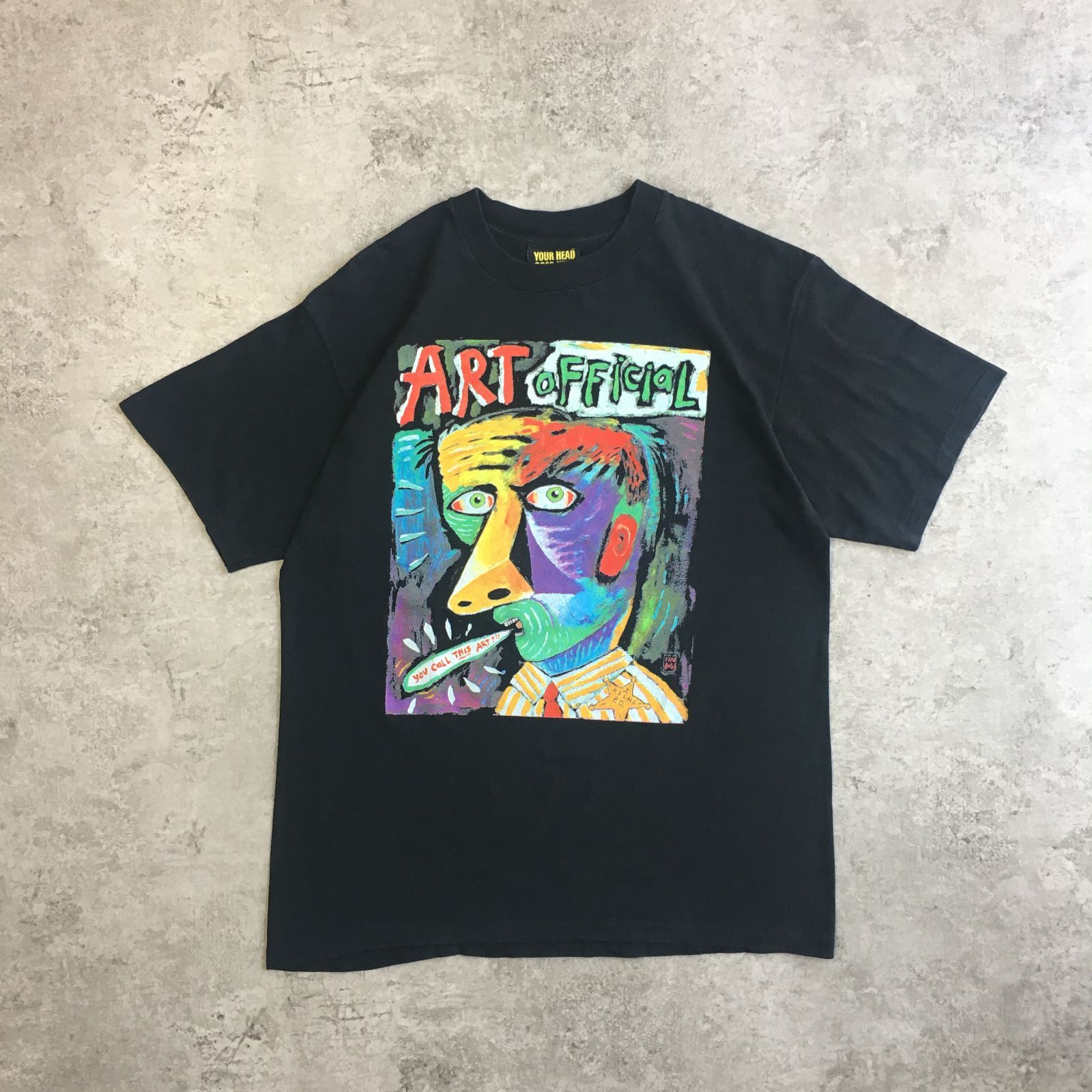 マティ@古着 様 専用】90s USA製 Fred Babb ART official「YOU