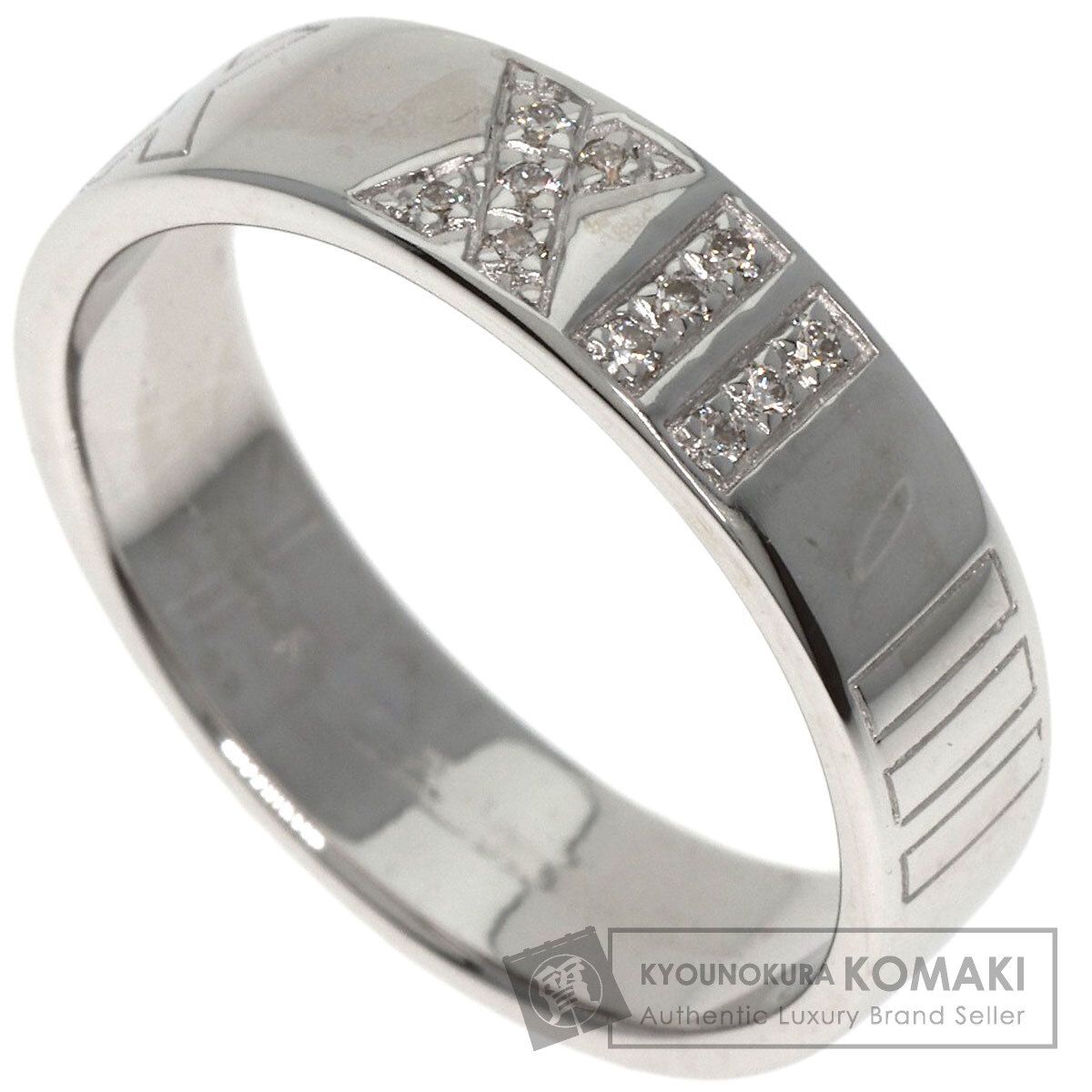 TIFFANY&Co. ティファニー アトラス ダイヤモンド リング・指輪 K18WG 