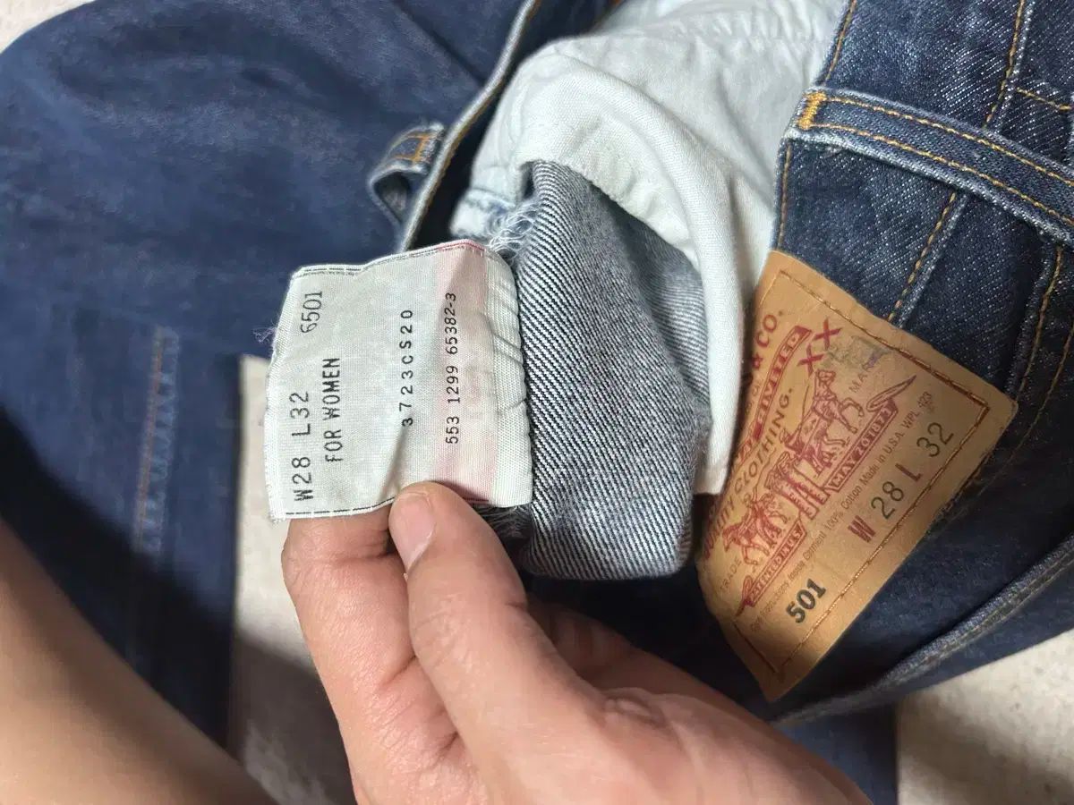 501 インディゴブルーデニム