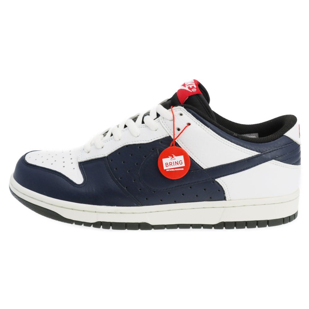 NIKE (ナイキ) 2006年製 DUNK LOW CL JORDAN PACK OBSIDIAN WHITE ダンクローシーエルジョーダンパック  オブシディアンホワイト ローカットスニーカー 304714-442 - メルカリ