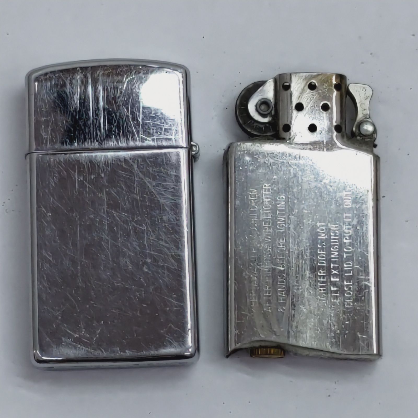 6 S95153 zippo ジッポ ライター Guam グアム USA スリム オイル 