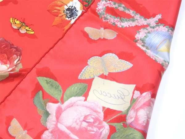 【えす】GUCCI グッチ スカーフ 新品 グッチ GUCCI スカーフ バンダナ ストール ネイビー メンズ