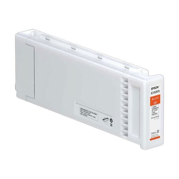 エプソンインクカートリッジ オレンジ 700ml SC10OR70 1個