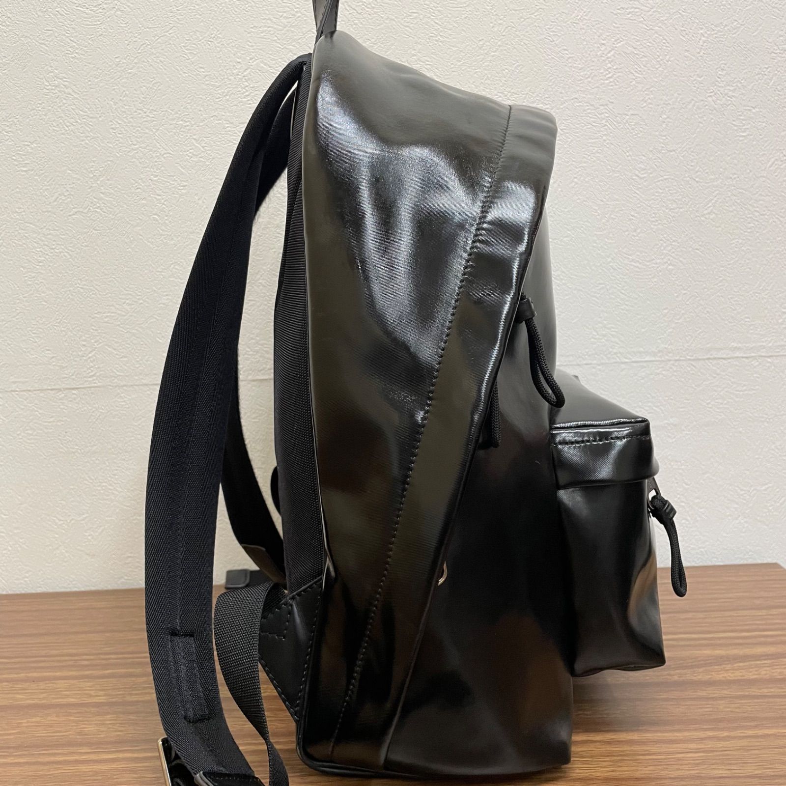 ◎ 【美品】BURBERRYバーバリー コーティングキャンバス ブラック