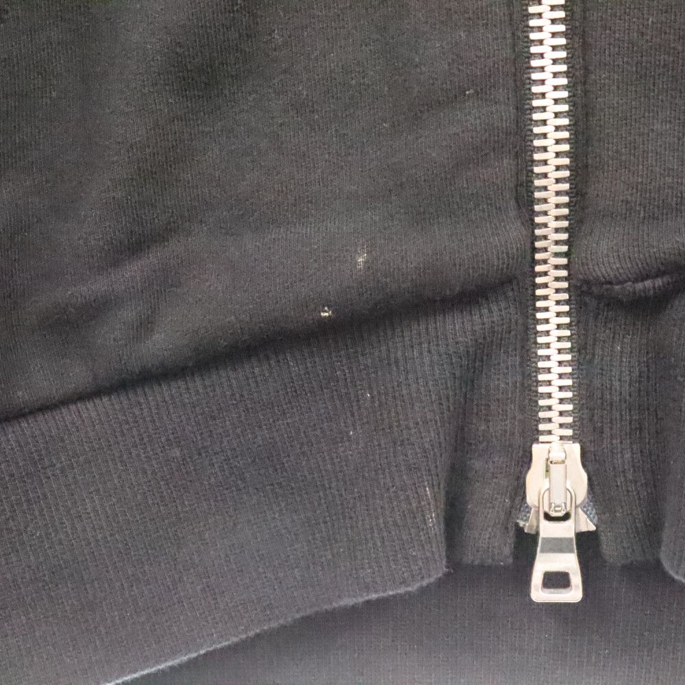 BALMAIN (バルマン) 18SS LOGO ZIPPED HOODIE ロゴテープ ドロー
