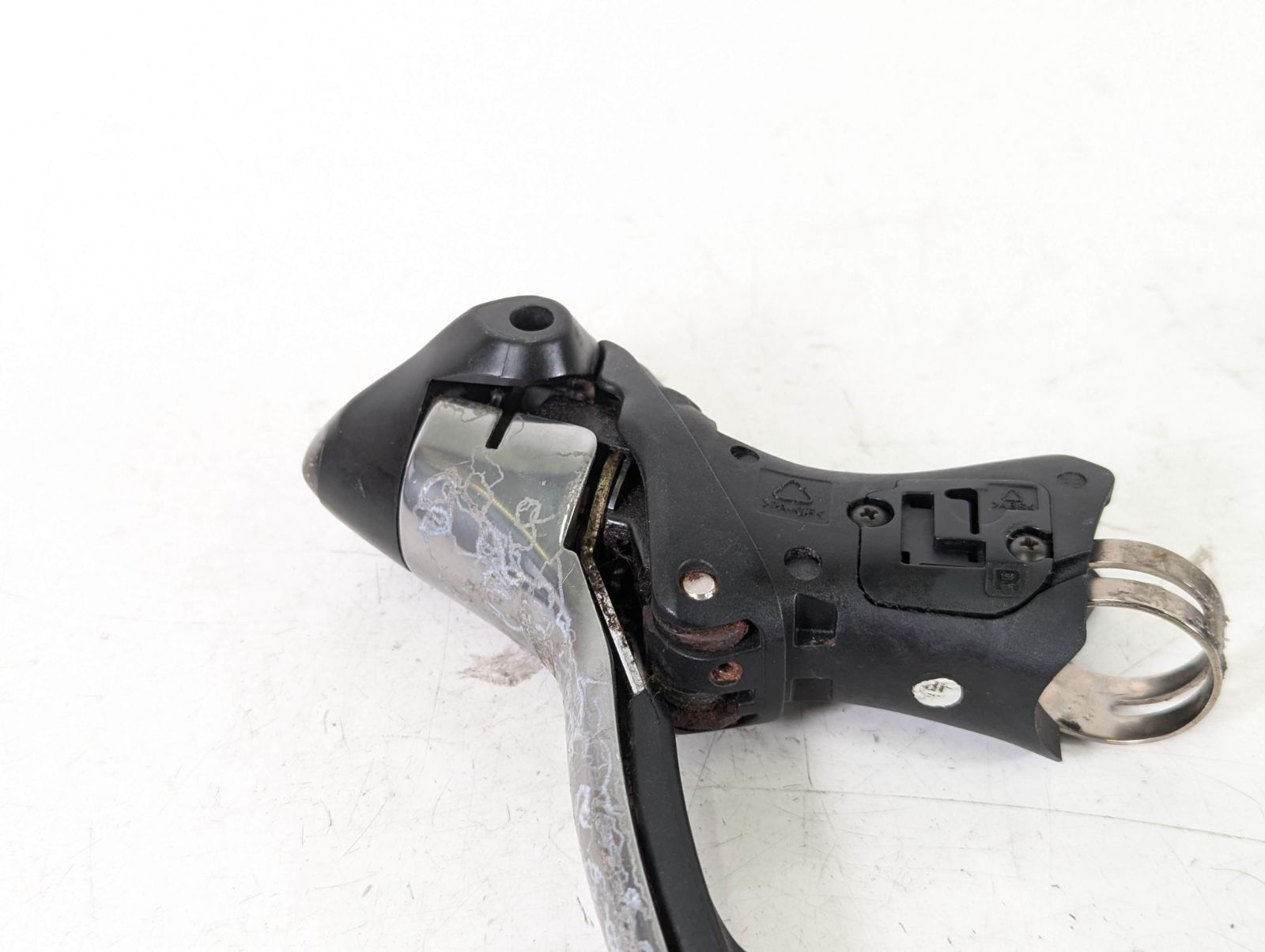 並品】ST 5600 Shimano 105 シマノ STIレバー 2x10s フード無