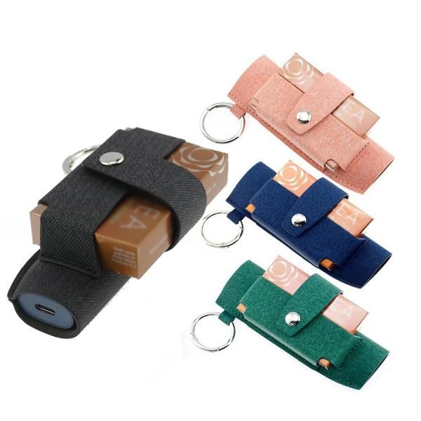 iqos-iluma-one/i ケース アイコス対応イルマワン カバーPU レザー 電子タバコケース (ピンク)