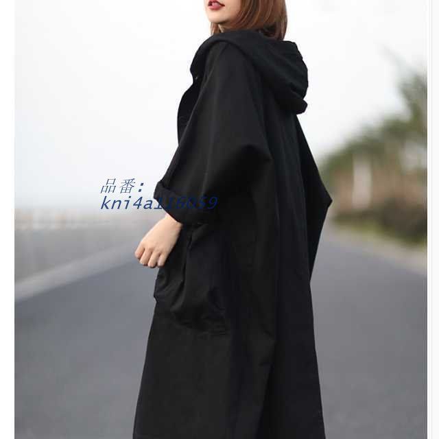 トレンチコート フーデッドコート