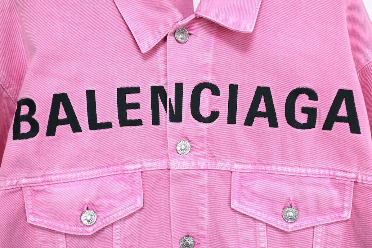 BALENCIAGA バレンシアガ フロントロゴ ウォッシュド デニム