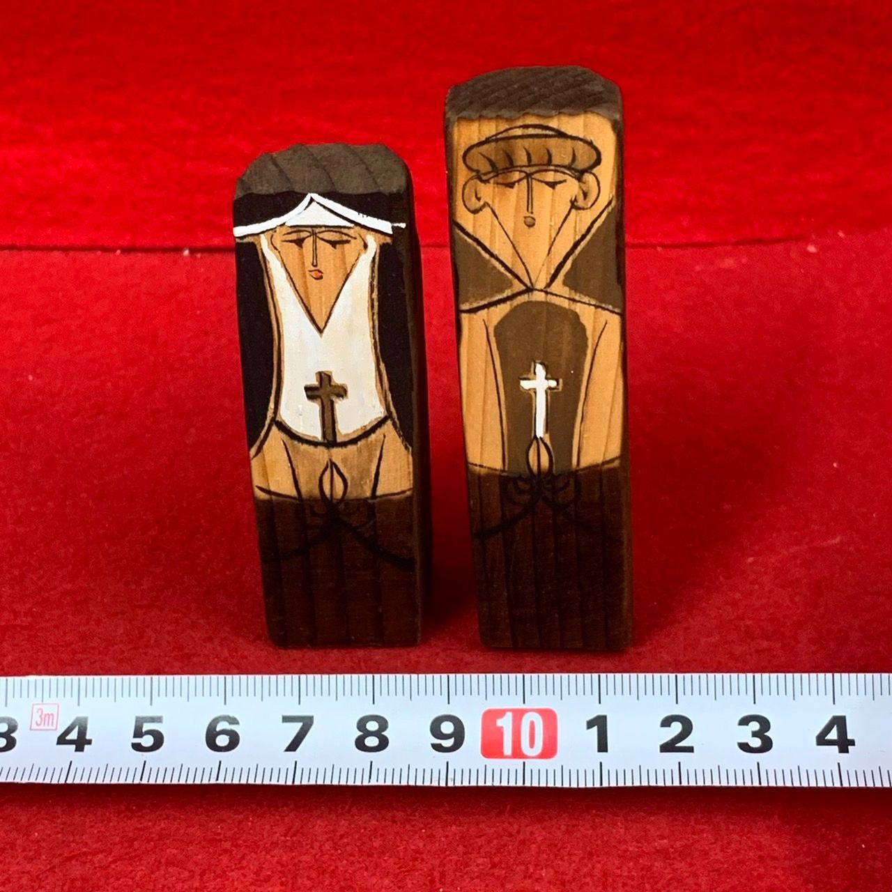 昭和32年 古手 修道士 修道女 土龍 根本勲 郷土玩具 トラピストこけし