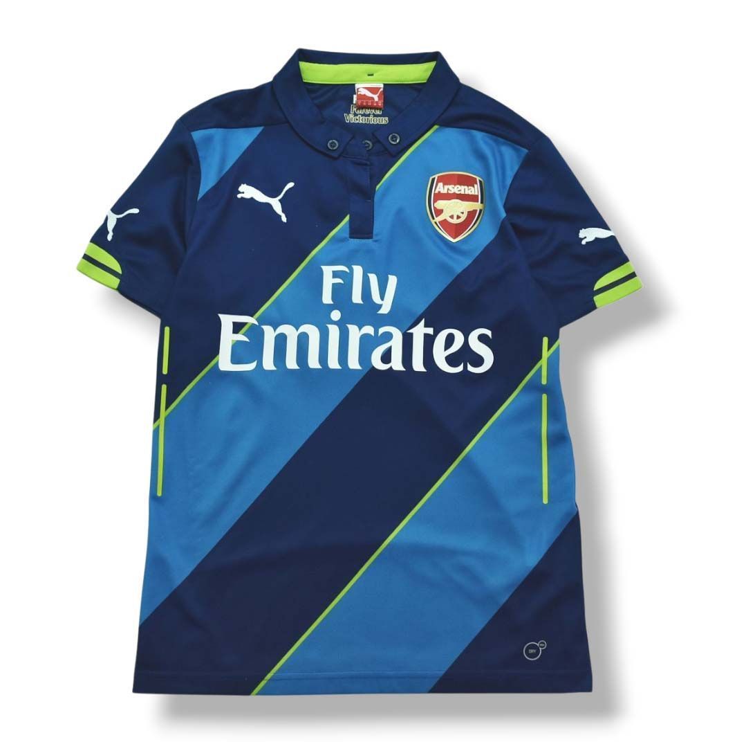PUMA アーセナル　サード　ユニフォーム　S 2014-15 ボタンダウン PUMA アーセナル サード ユニフォーム S 2014-15 ボタンダウン