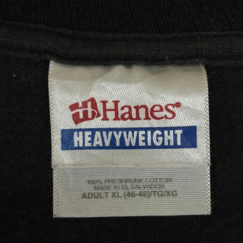 HANES ヘインズ Tシャツ 半袖 2007年 メタリカ マスターオブパペッツ プリント クルーネック バンT バンド