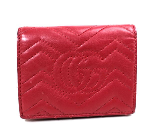 ✨Aランク✨ GUCCI ミニ財布 マーモント シェリーライン 二つ折り