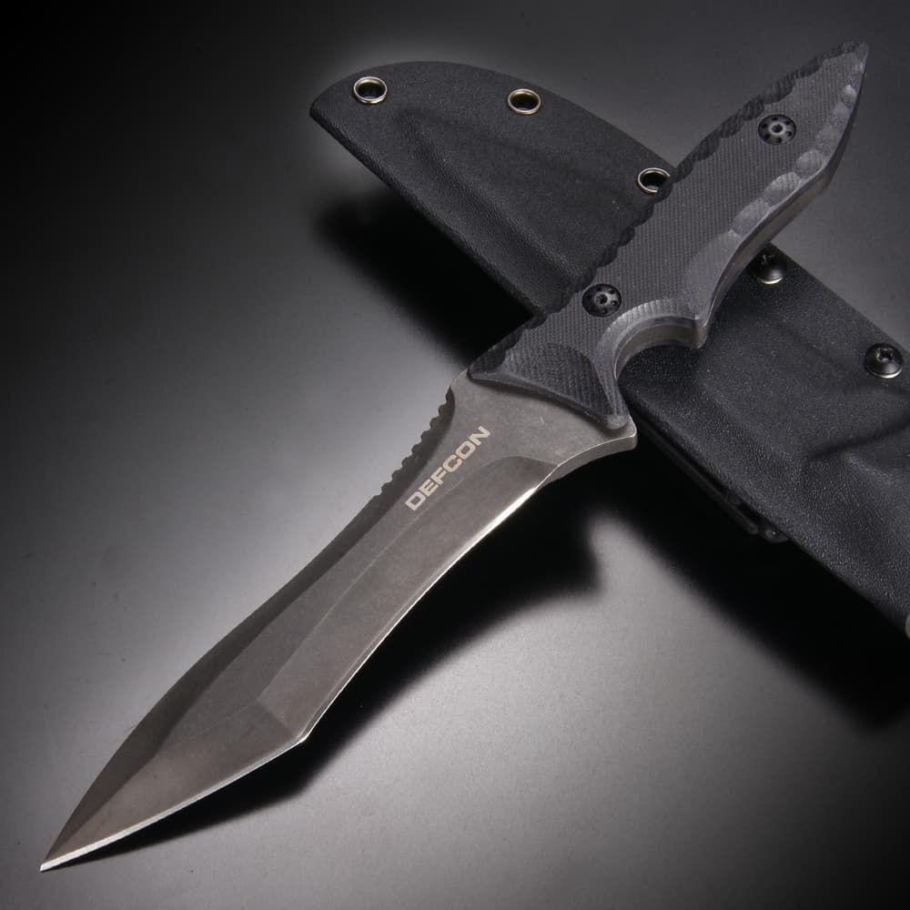 DEFCON アウトドアナイフ HYDRA フルタング TD001BK D-2 18歳以上