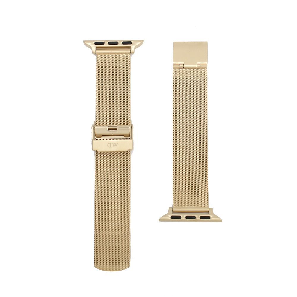 ダニエルウェリントン DANIEL WELLINGTON 替えベルト Smartwatch Mesh Strap G メッシュ ステンレススティール アップルウォッチ用 ゴールド おしゃれ 人気 ブランド 誕生日 記念 プレゼント ギフト 送料無料