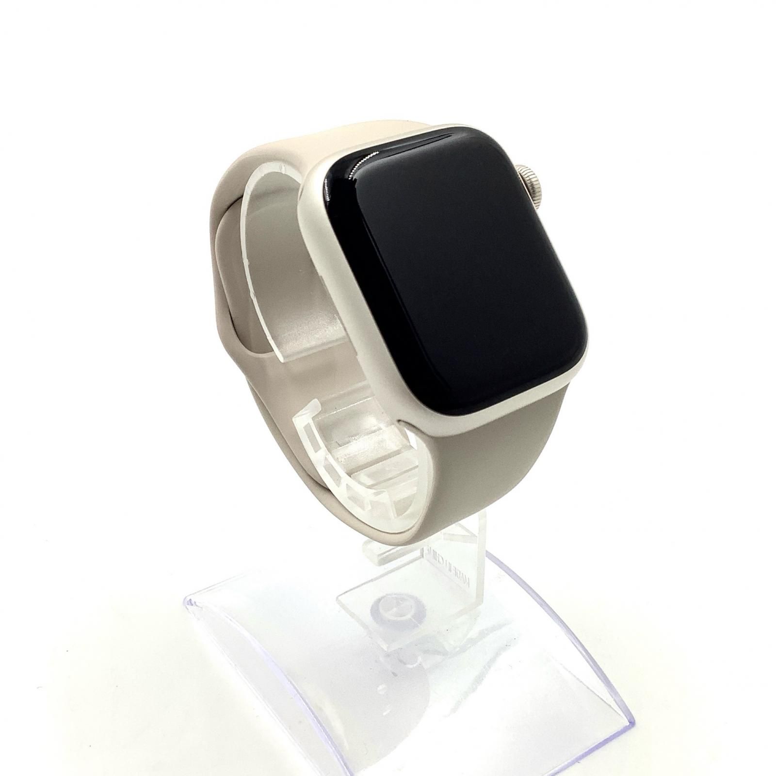 【全額返金保証】【最速発送】Apple Watch Series 9 アルミニウム 41mm GPS /バッテリー100% /バンド付【動作良好・良品】
