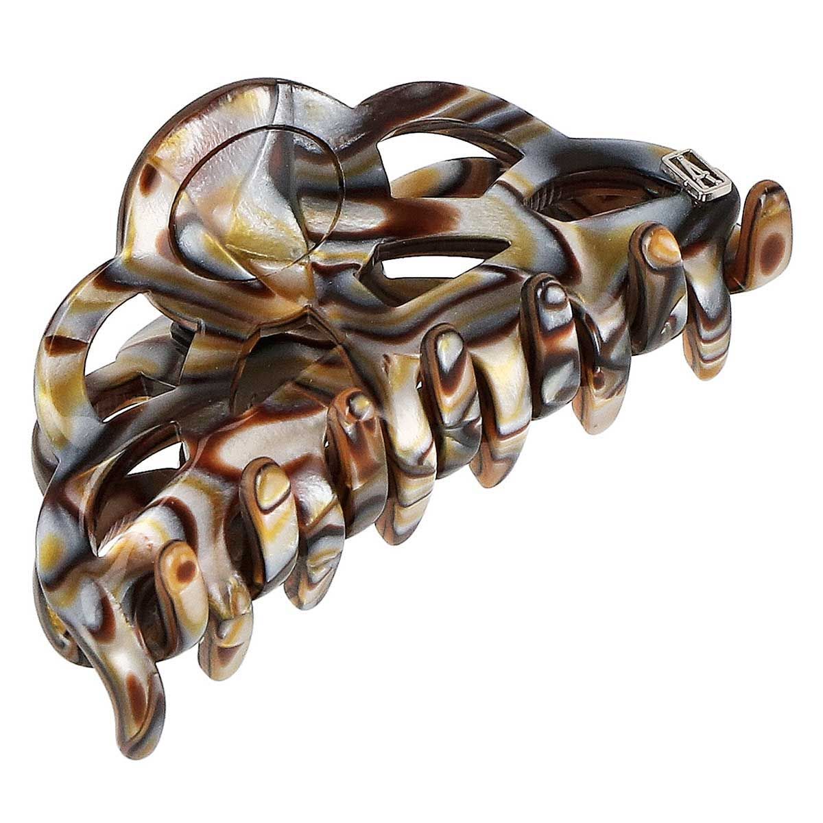アレクサンドルドゥパリ　正規品　シャンデリアクリップL ブラック ALEXANDRE DE PARIS アレクサンドル ドゥ パリ ヘアクリップ