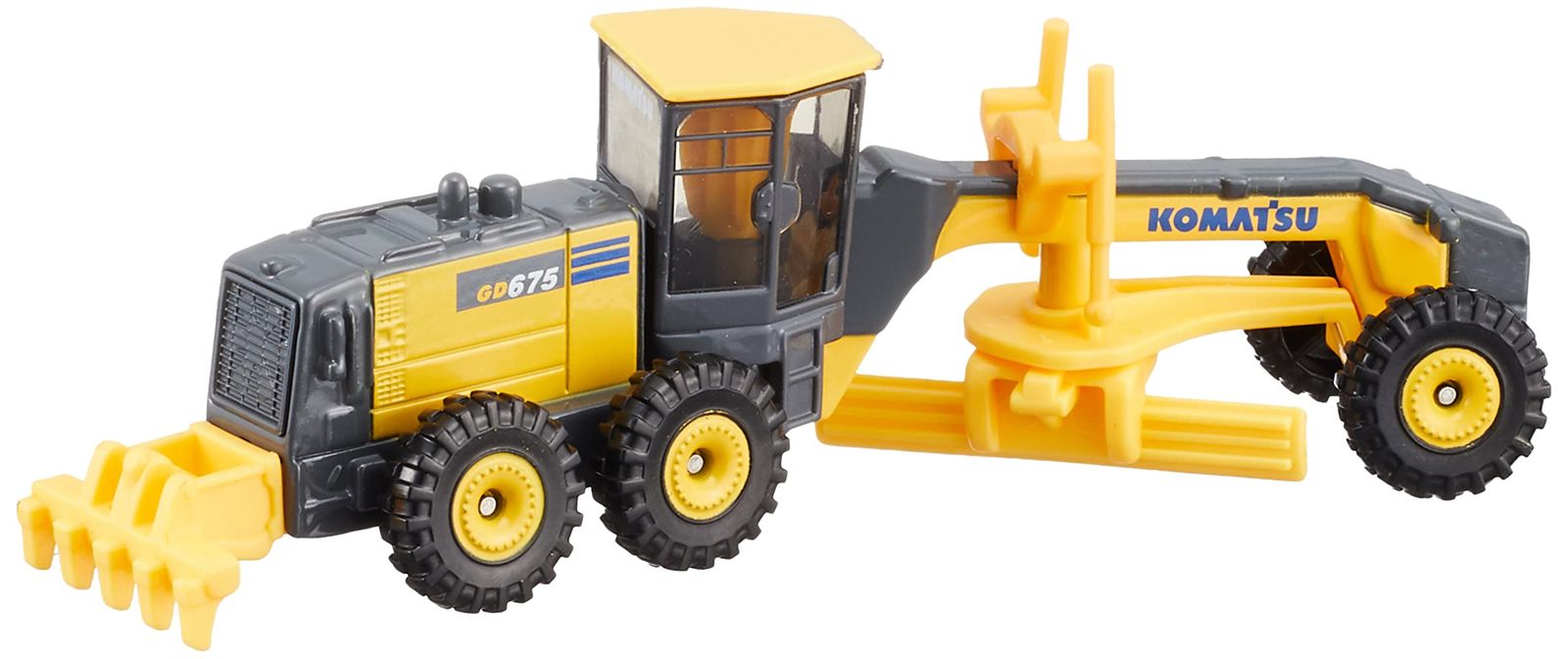 タカラトミー『 トミカ No.140 コマツ モータグレーダ GD675-6 』 ミニカー 車 おもちゃ 3歳以上 箱入り 玩具安全基準合格 STマーク認証 TOMICA TAKARA TOMY 