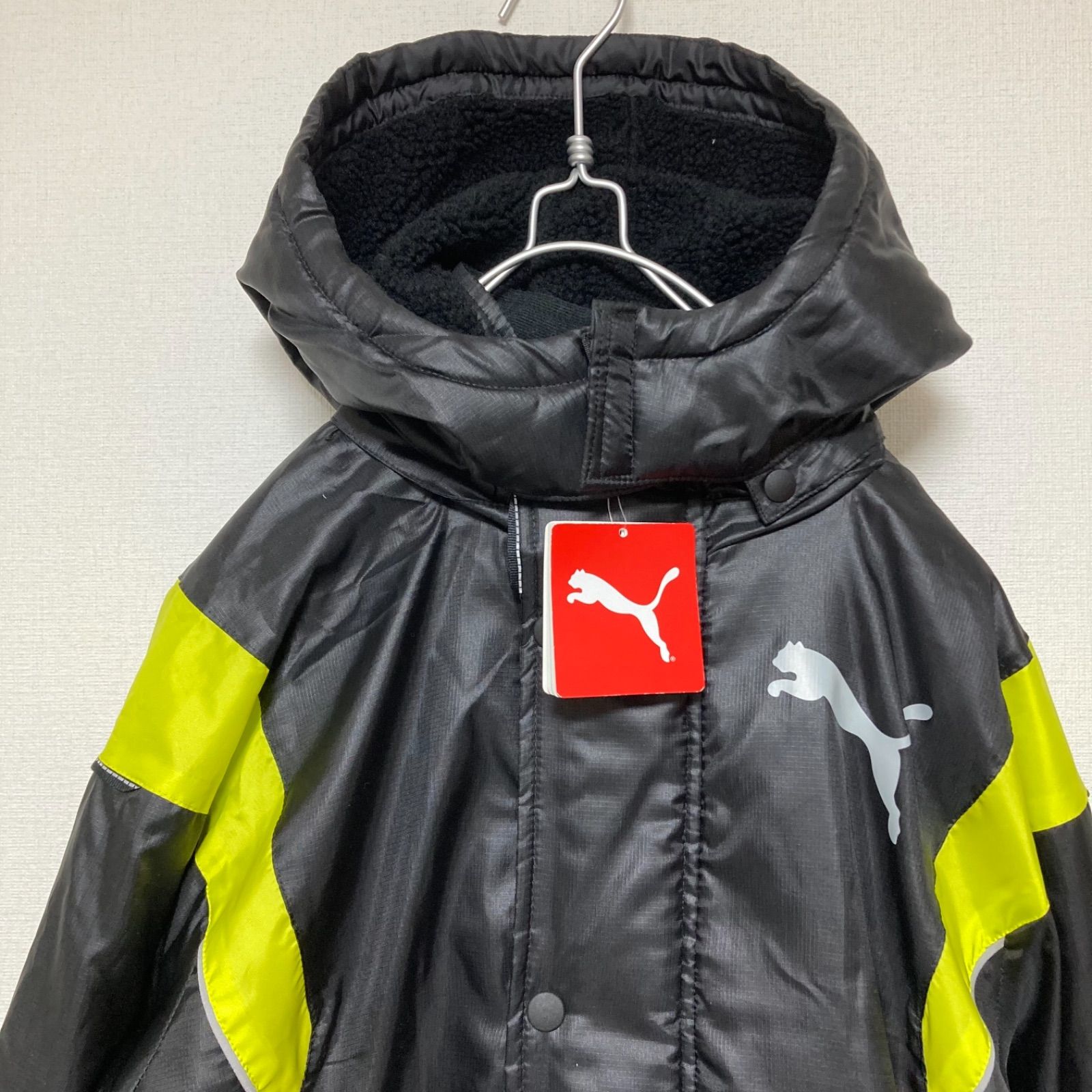 新品】PUMA プーマ ベンチコート 160 裏ボア - メルカリ