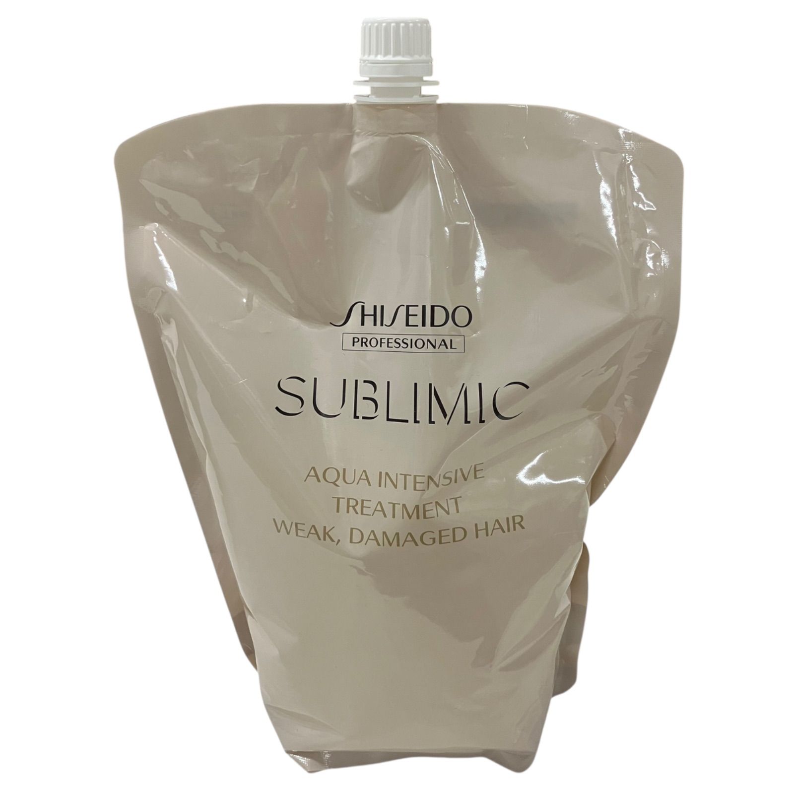 品質保証 ！ WJ37 資生堂プロ サブリミック アクアインテンシブ トリートメント W a 1800g 詰め替え用 リフィル