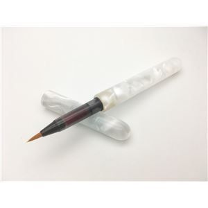 アクリル 筆ペン|文房具 ホワイト 中太字 日本製 文具 オフィス用品 ステーショナリー