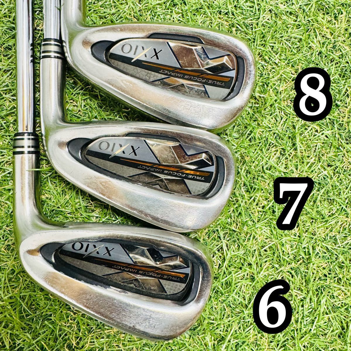 良品】10代目ゼクシオ XXIO10 メンズアイアンセット 7本 スチール R