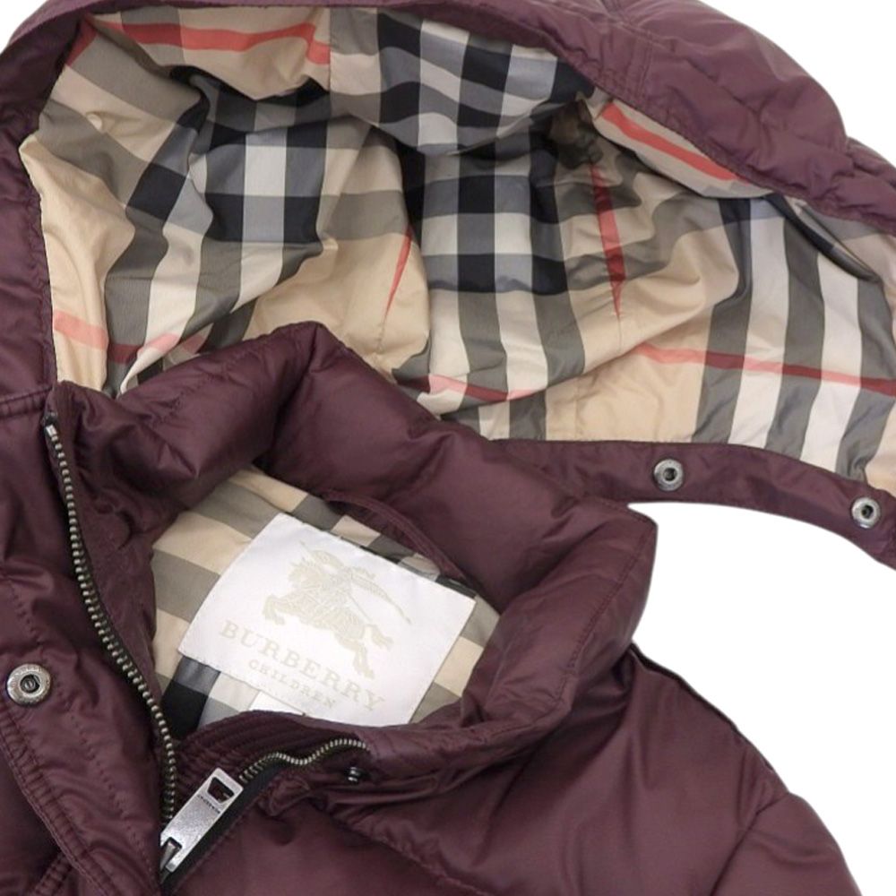 超美品 バーバリー BURBERRY 2018年商品 Aライン ロングダウン