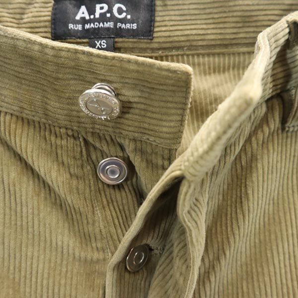 A.P.C コーデュロイパンツ ブラック - パンツ