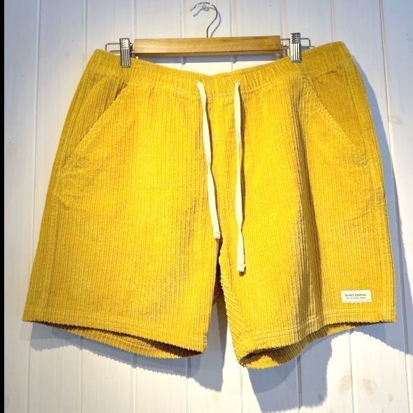 【新品】BANKS JOURNAL / WSE0040 / YAMBA / DEEP MUSTARD / XLサイズバンクスメンズショーツハーフパンツ