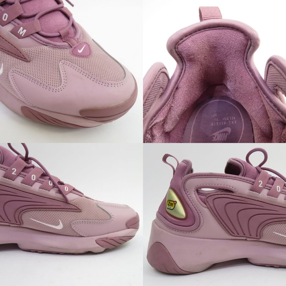 NIKE ナイキ WMNS ZOOM 2K ウィメンズ ズーム AO0354-500 US10 27cm 箱無し ※中古