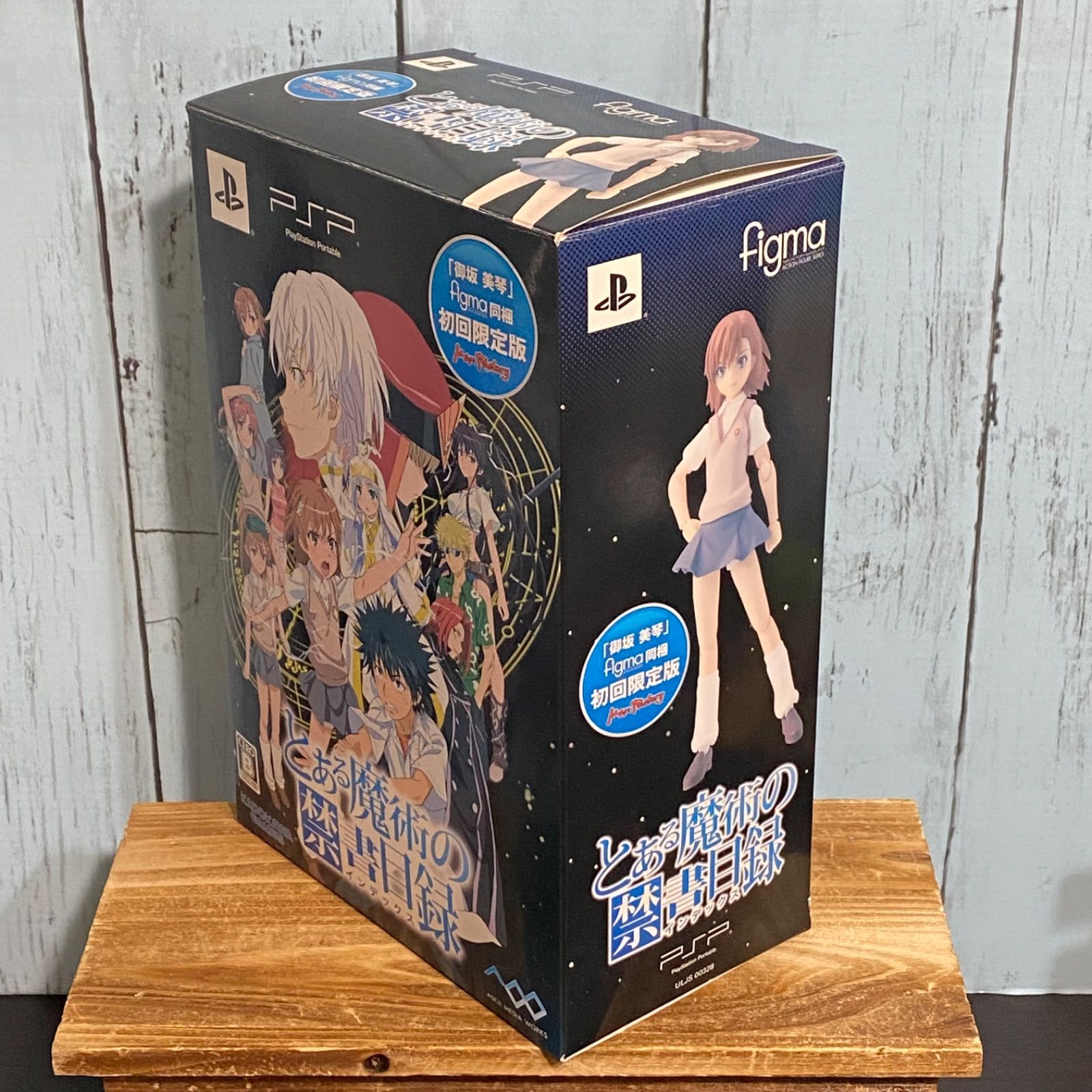 figma 御坂美琴 PSPソフト とある魔術の禁書目録 初回限定版同梱
