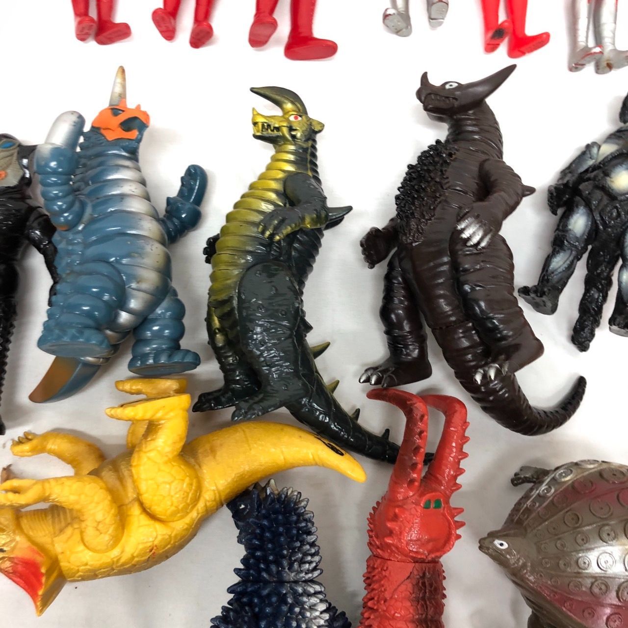 ソフビ ウルトラマン 怪獣 42点 大量 まとめ レトロ 【送料無料