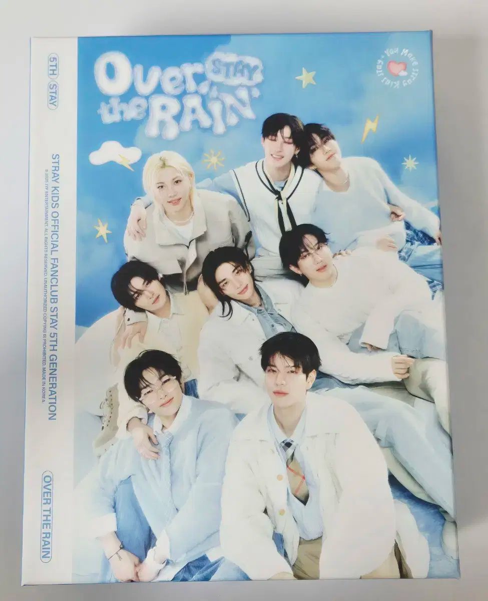 Stray Kids スキズ 5期 メンバーシップ キット セット Stray Kids (SKZ) Official 5th Gen Membership Kit - Over the