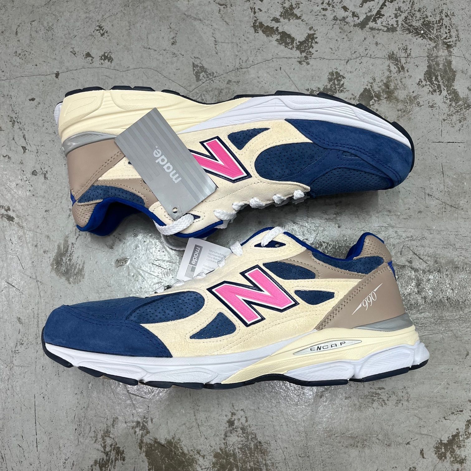 KITH New Balance 990V3 Daytona M990KH3 コラボ スニーカー デイトナ ニューバランス キス 30cm  74058A1 - メルカリ