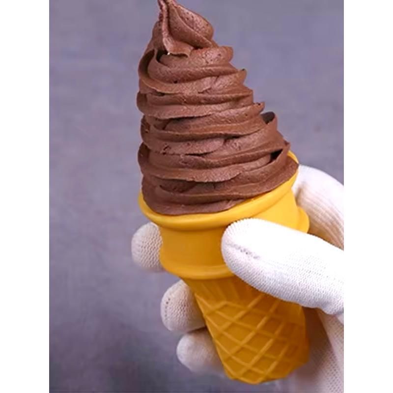☆本物そっくり☆ 食品サンプル 実物大 ソフトクリーム アイス