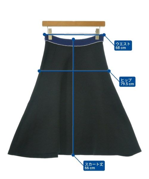 ひざ丈スカート