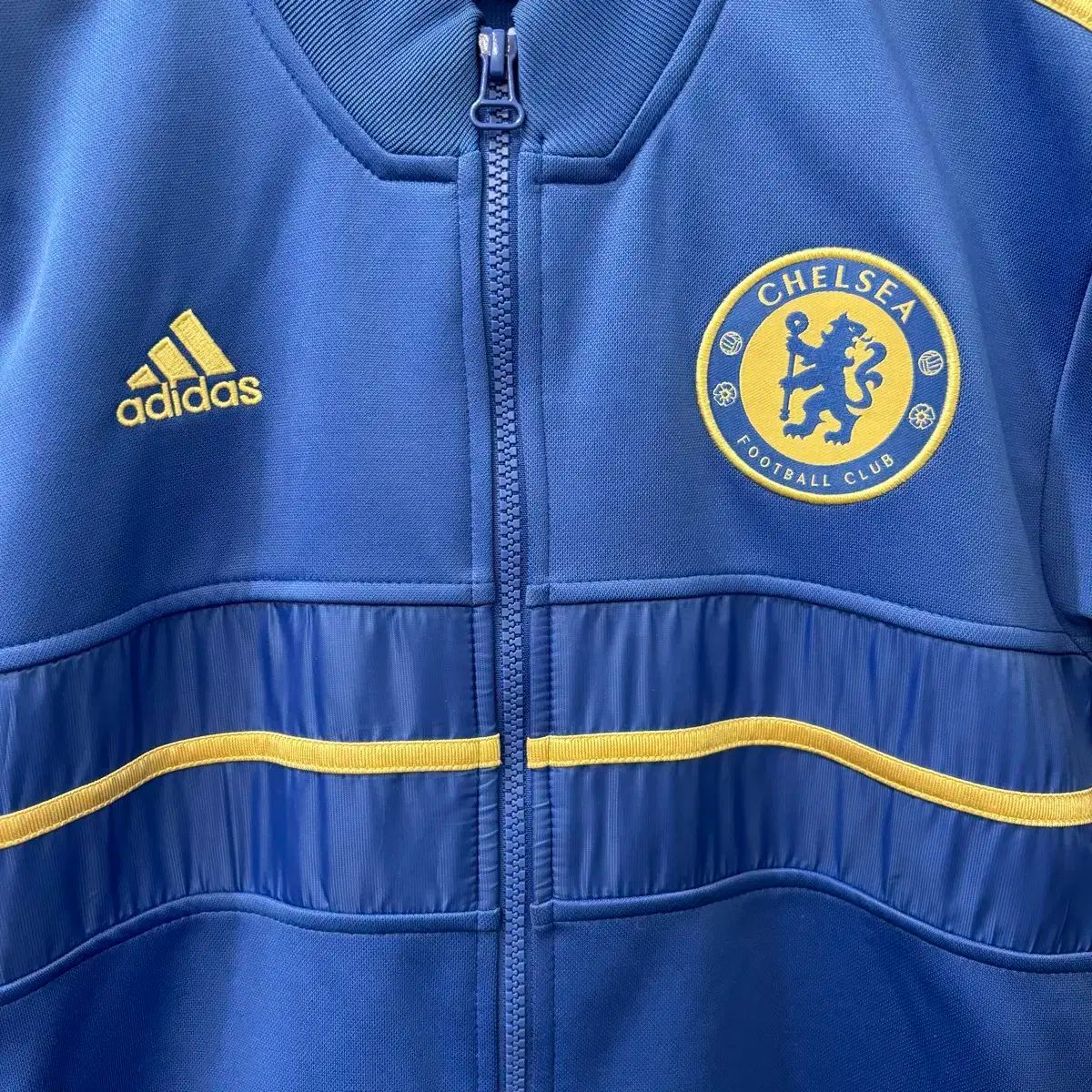 adidas(アディダス) チェルシー 青 トラックトップス ジャージ M