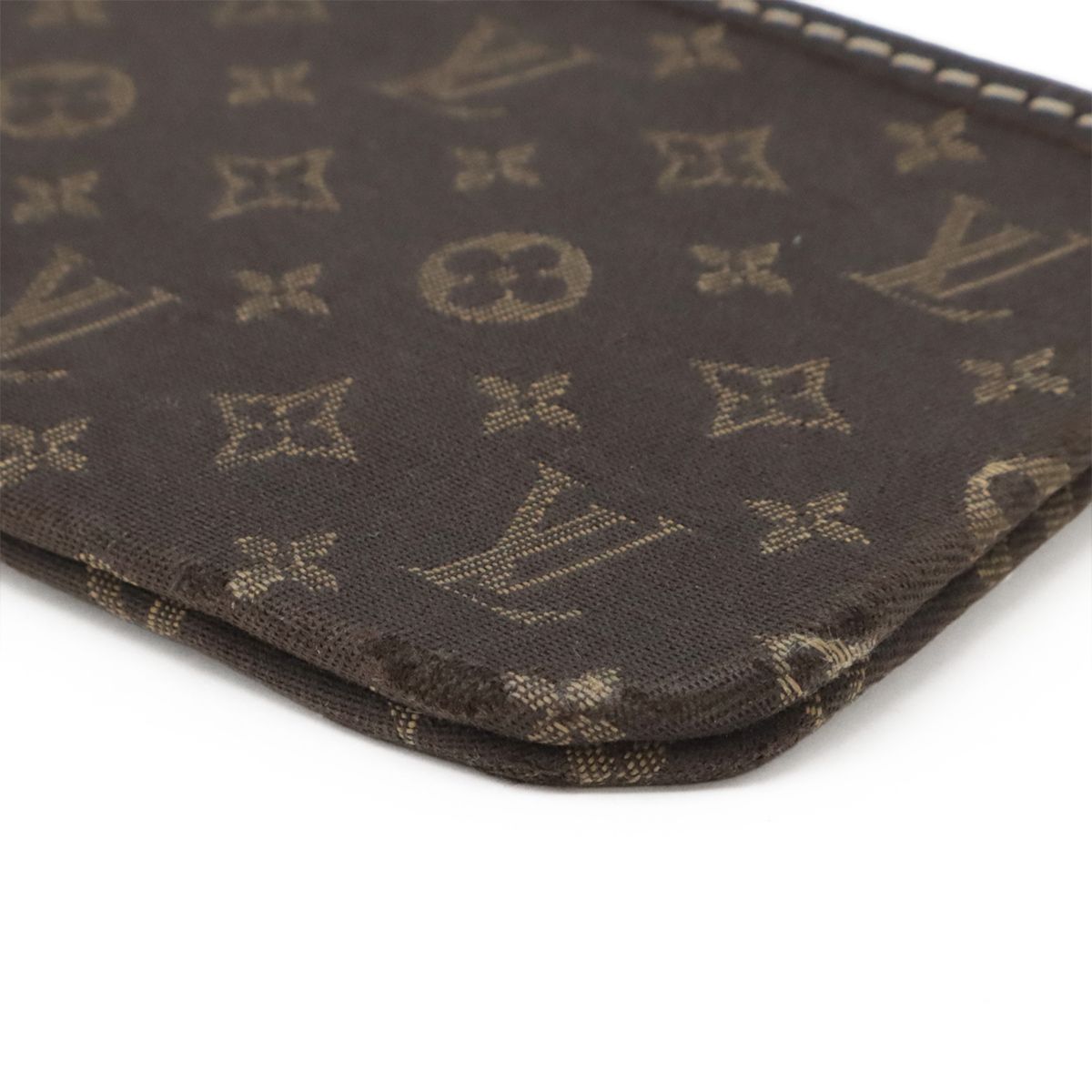 【美品】ルイヴィトン　ポシェット・クレ　モノグラム　コインケース　ブラウン　茶 Louis Vuitton ルイヴィトン ポシェット・クレ モノグラム