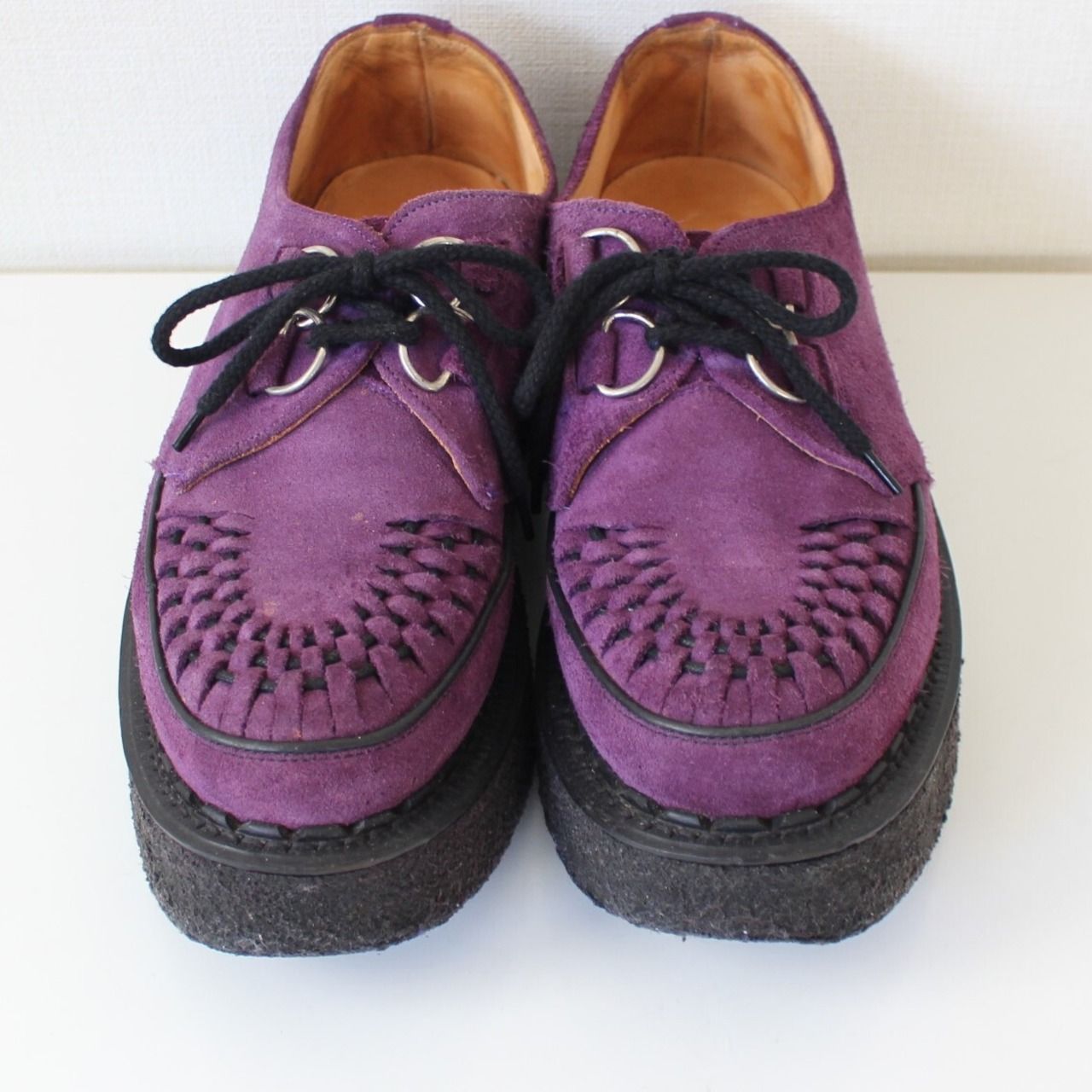 ジョージコックス ラバーソールシューズ 3588 ギブソン スエード