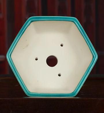 六角鉢 盆栽鉢 植木鉢 小品盆栽鉢 大品盆栽鉢 陶磁器 - メルカリ