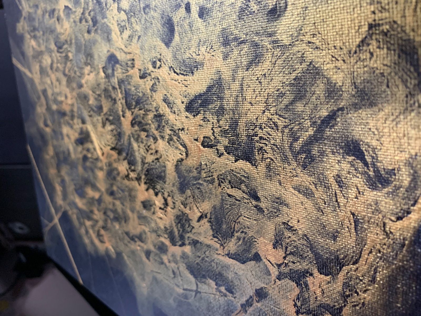 テクスチャーアート 造形絵画