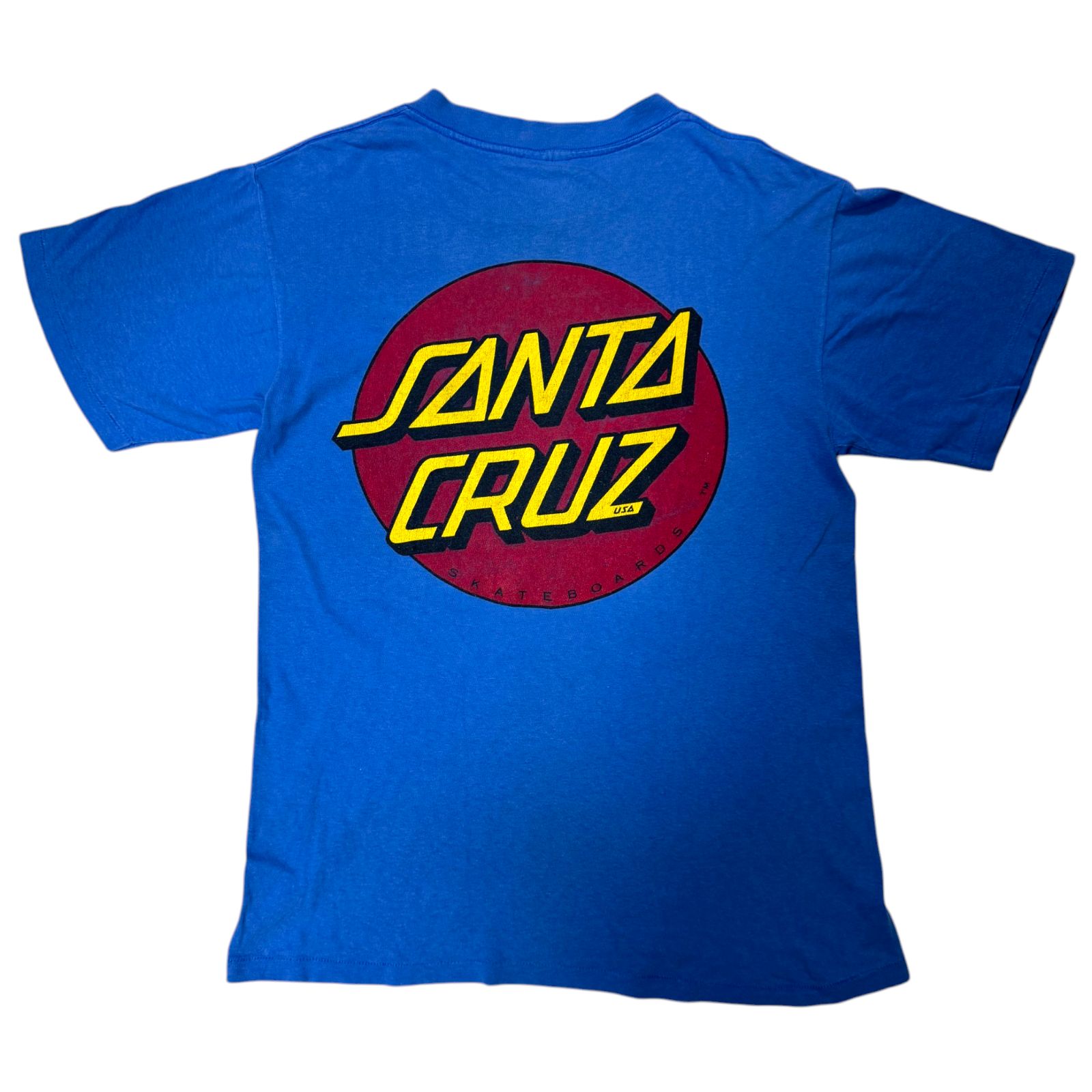 SANTA CRUZ Tシャツ サンタクルーズ　サイズL ヴィンテージ 90s SANTA CRUZ Tシャツ フェード Lサイズ サンタクルーズ サークル