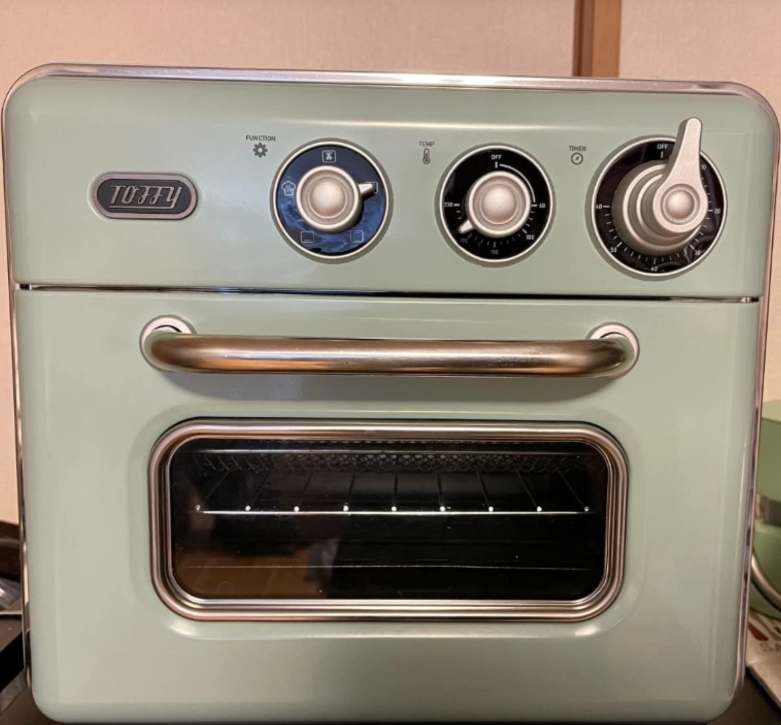 Toffy ノンフライオーブントースター 1台5役 ノンフライオーブン